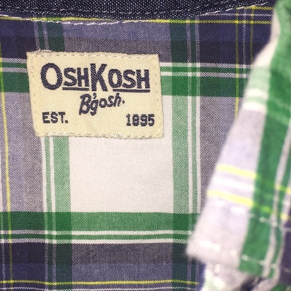 🍃 Oshkosh Bgosh Long Sleeve Button down shirt 🍃 - Picture 3 of 6